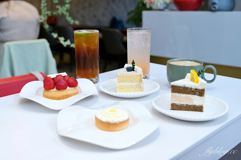 台中北屯｜All like 都好．希臘風玻璃屋手作甜點，北屯洲際棒球場重劃區咖啡館 @飛天璇的口袋