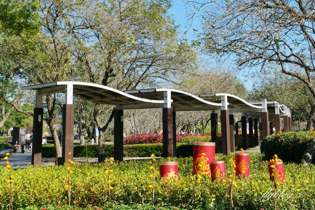 彰化溪州｜溪州公園，2024花在彰化．彰化百寶城登場 @飛天璇的口袋