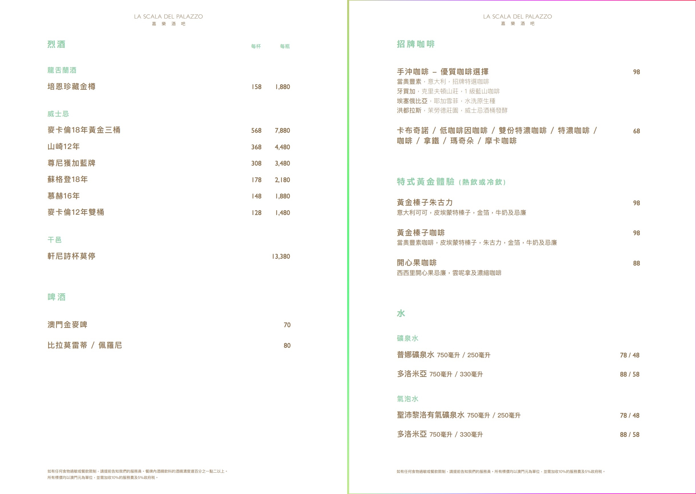 澳門路氹｜嘉樂酒吧．走進時尚大師Gianni Versace世界，品嚐凡賽斯酒店優雅下午茶 @飛天璇的口袋