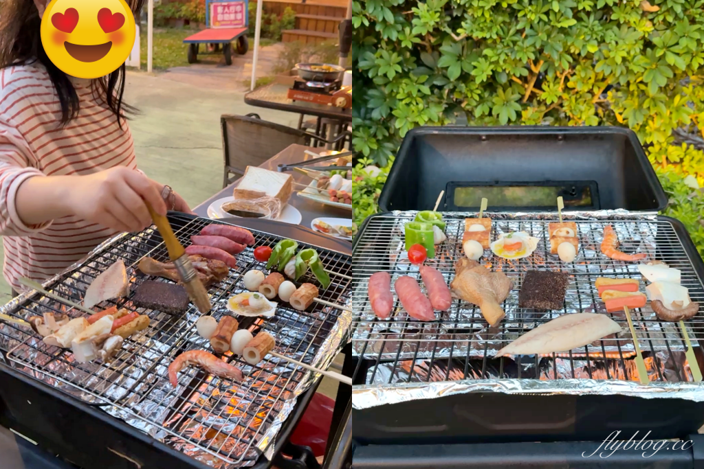 嘉義中埔｜詩情花園渡假村．阿里山下的露營車體驗，晚上還有煙火、放天燈和魔術秀 @飛天璇的口袋