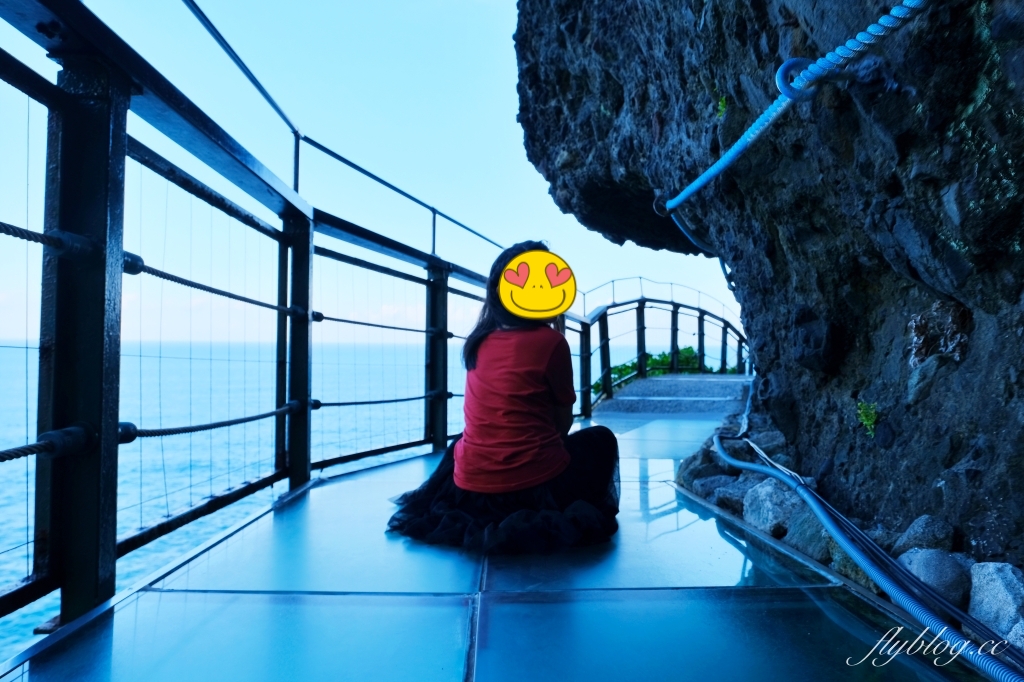 花蓮豐濱｜親不知子海上古道．走在透明玻璃步道，遠眺蔚藍太平洋美景 @飛天璇的口袋