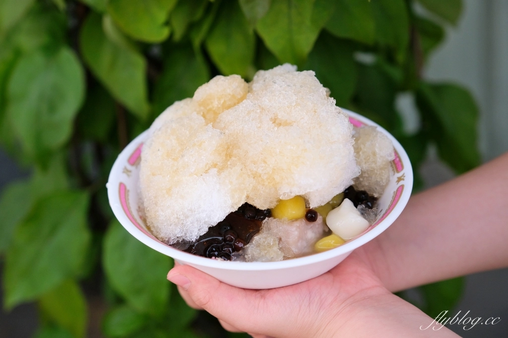 嘉義東區｜正老牌北興榕樹下冰．一碗45元6種配料，古早味阿婆粉條冰 @飛天璇的口袋
