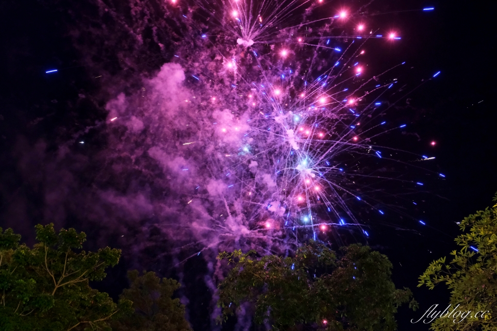 嘉義中埔｜詩情花園渡假村．阿里山下的露營車體驗，晚上還有煙火、放天燈和魔術秀 @飛天璇的口袋