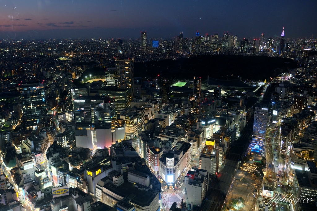 日本東京｜Shibuya Sky展望台．東京澀谷夜景新景點，坐擁45F的百萬夜景 @飛天璇的口袋