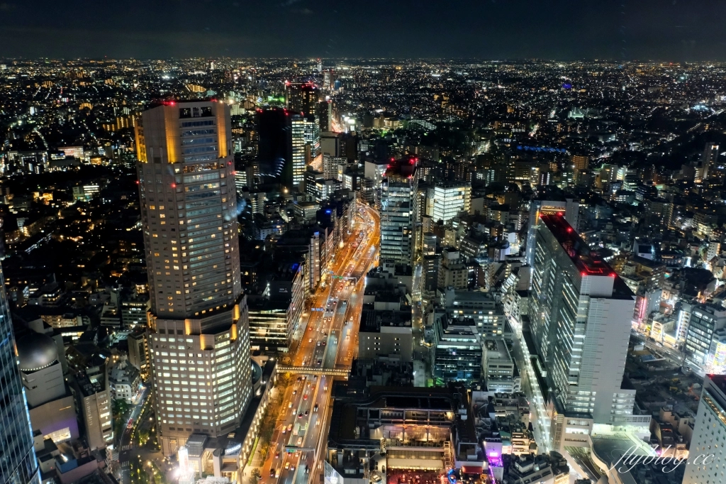 日本東京｜Shibuya Sky展望台．東京澀谷夜景新景點，坐擁45F的百萬夜景 @飛天璇的口袋