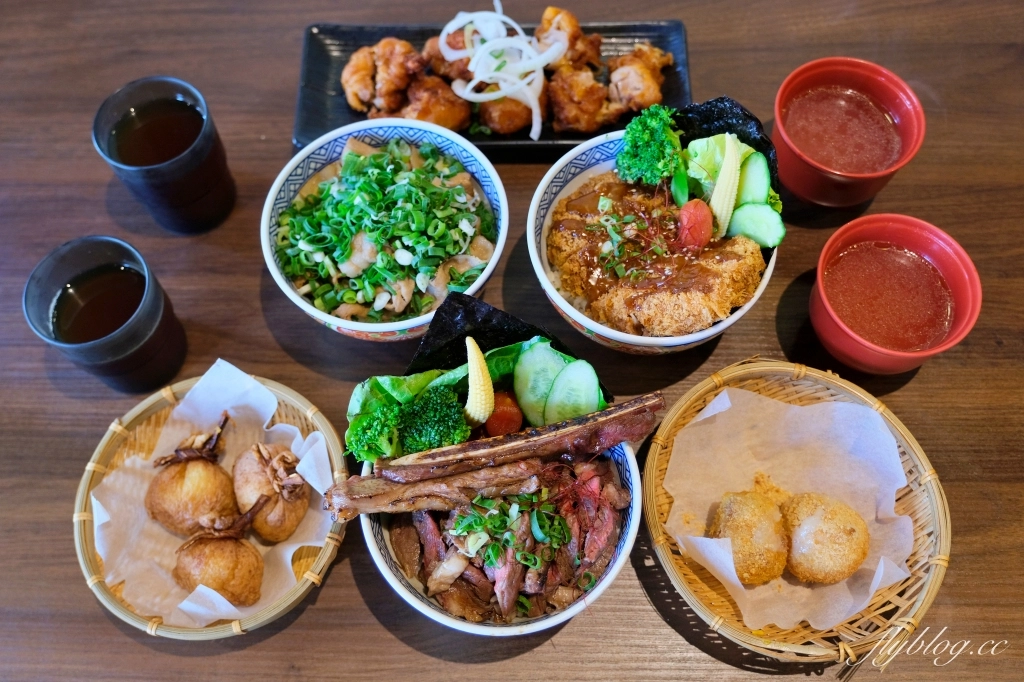 南投草屯｜宮本武丼．大份量直火燒肉丼，湯品、飲料、冰淇淋無限供應 @飛天璇的口袋
