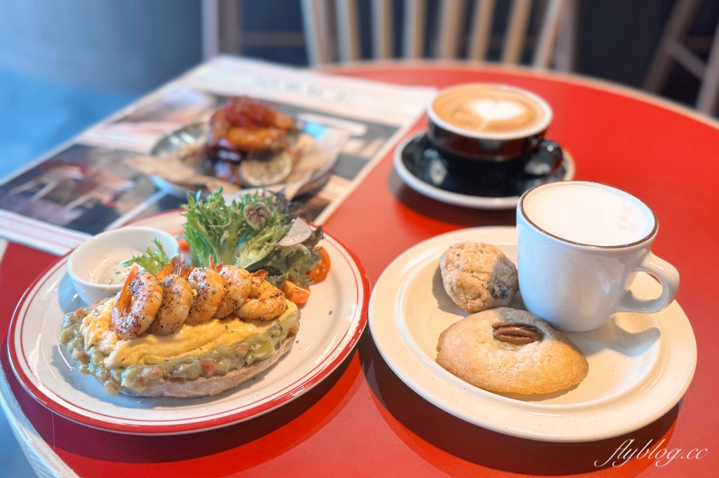 台中北區｜Solace Cafe．美式復古風早午餐咖啡館，台中毛小孩友善餐廳 @飛天璇的口袋