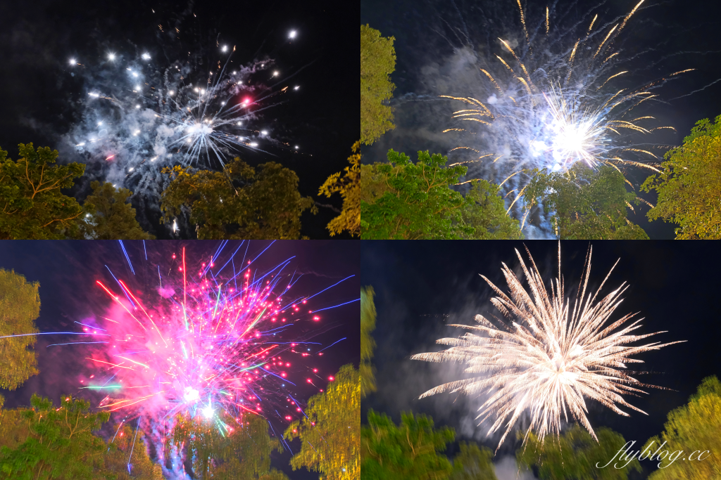 嘉義中埔｜詩情花園渡假村．阿里山下的露營車體驗，晚上還有煙火、放天燈和魔術秀 @飛天璇的口袋