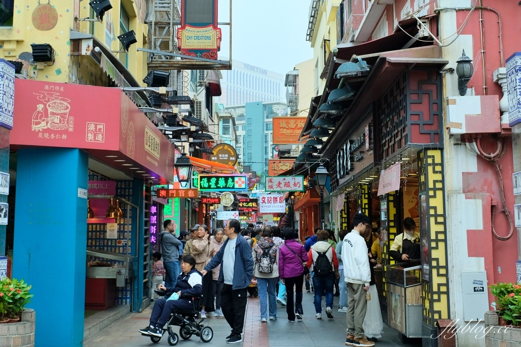 澳門兩天一夜快閃行程，水舞間、官也街、大三巴，必吃必玩伴手禮一次整理 @飛天璇的口袋