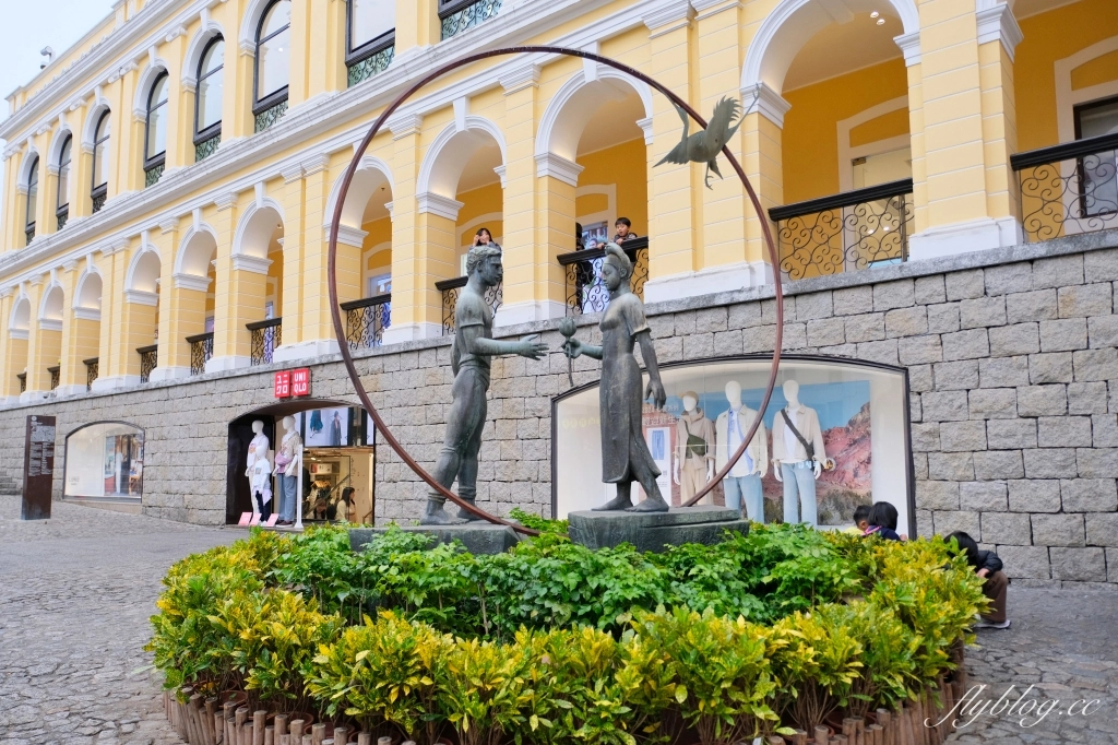 澳門半島 ｜大三巴一日遊．大炮台、議事亭前地、戀愛巷，大三巴附近景點一次打包 @飛天璇的口袋