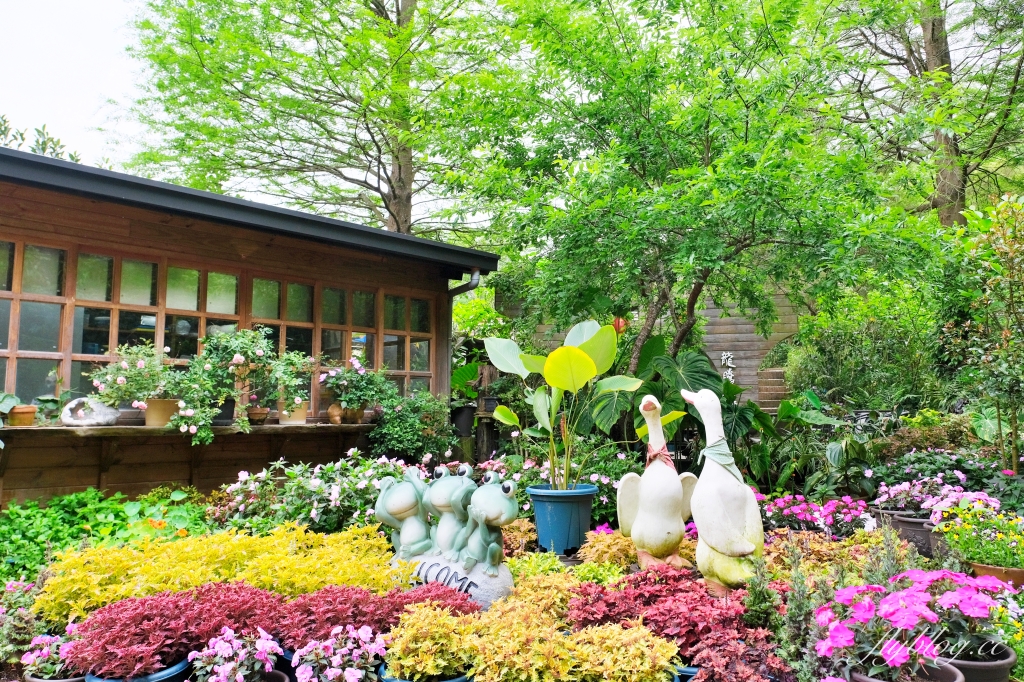 苗栗三義｜卓也書園子．假日限定！以藍染為意象的咖啡館，品嚐甜點下午茶 @飛天璇的口袋