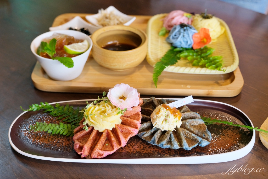 苗栗三義｜卓也書園子．假日限定！以藍染為意象的咖啡館，品嚐甜點下午茶 @飛天璇的口袋