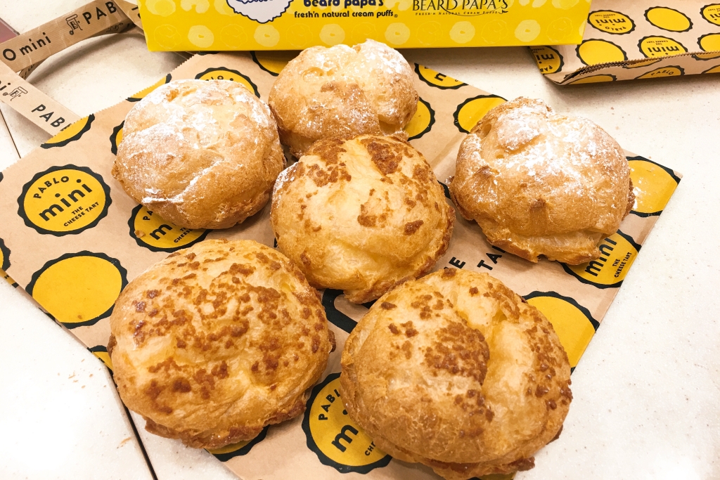 台中美食｜Beard Papa’s日式泡芙工房．日本第一名泡芙專賣店，台中四間門市資訊整理 @飛天璇的口袋
