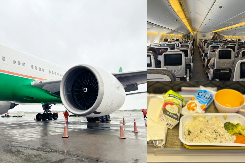 澳門旅遊｜長榮航空BR801 台北&ndash;澳門 波音777-300ER，機上座位及飛機餐分享 @飛天璇的口袋