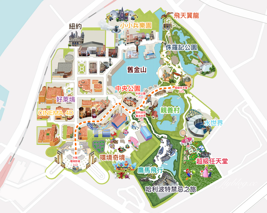 【2025日本大阪環球影城】超級任天堂世界攻略！瑪利歐園區入場方式，10個必玩遊樂設施 @飛天璇的口袋