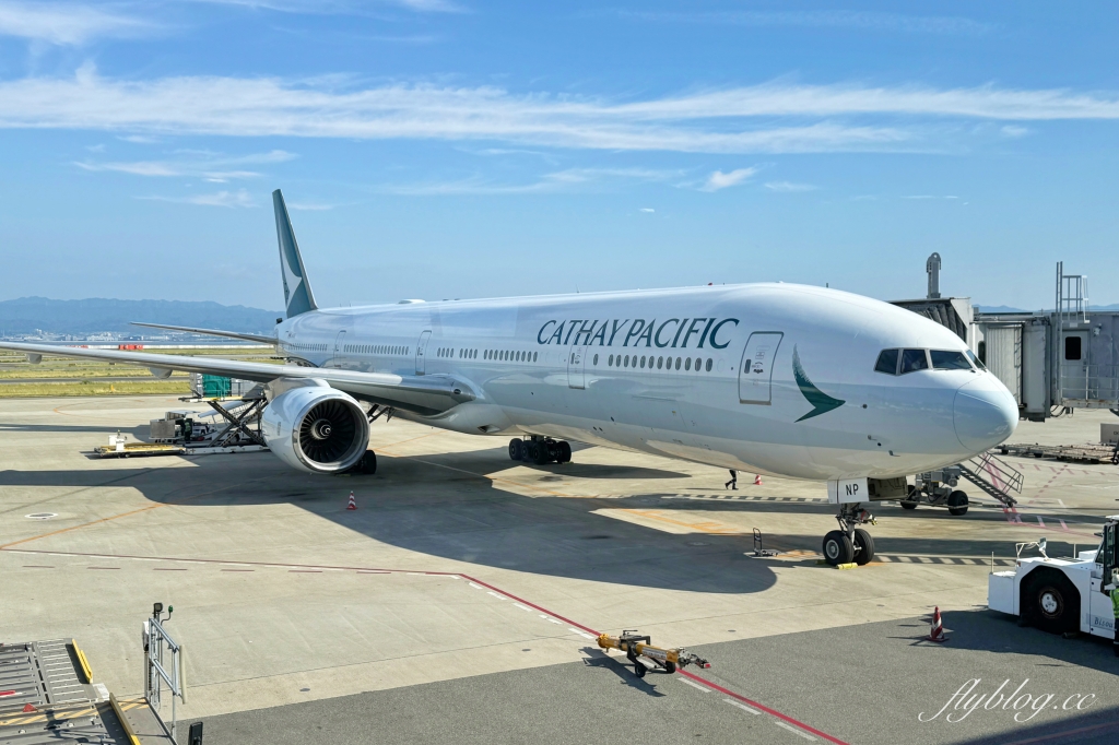 日本大阪｜國泰航空 Cathay Pacific．CX564 台北-大阪 波音777-300，經濟艙餐點分享 @飛天璇的口袋