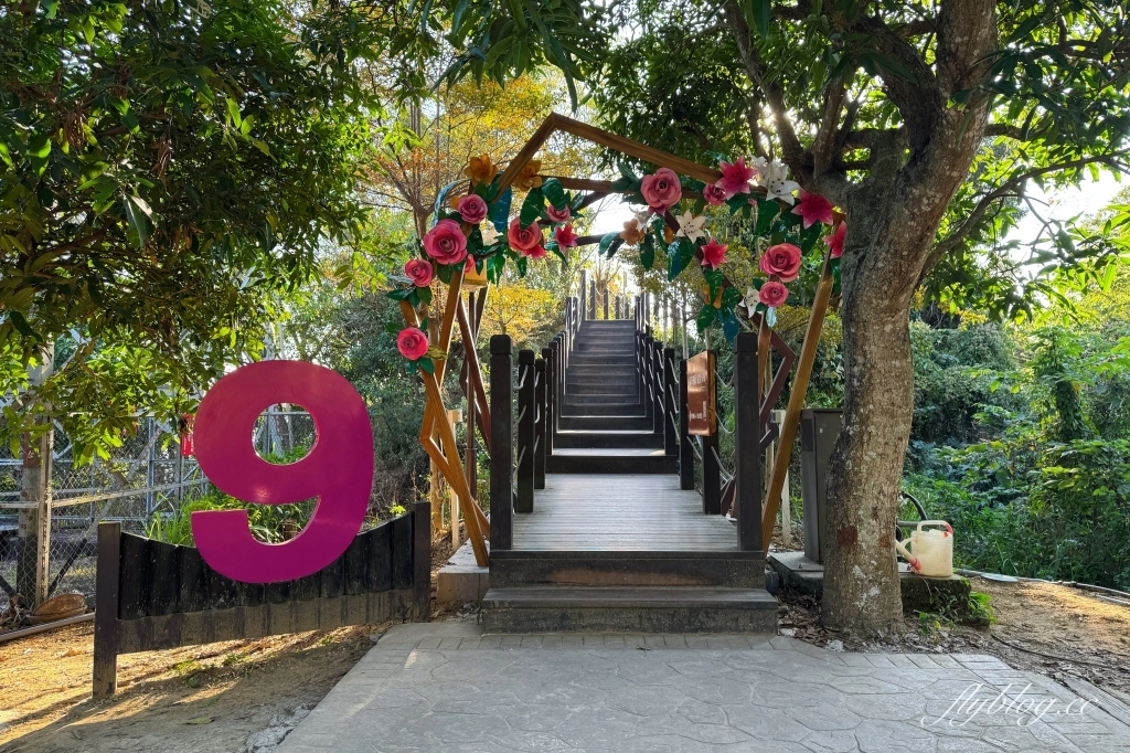 台中北屯｜大坑9號步道．觀音亭休憩平台開放了，遠眺山林綠意和台中市景 @飛天璇的口袋