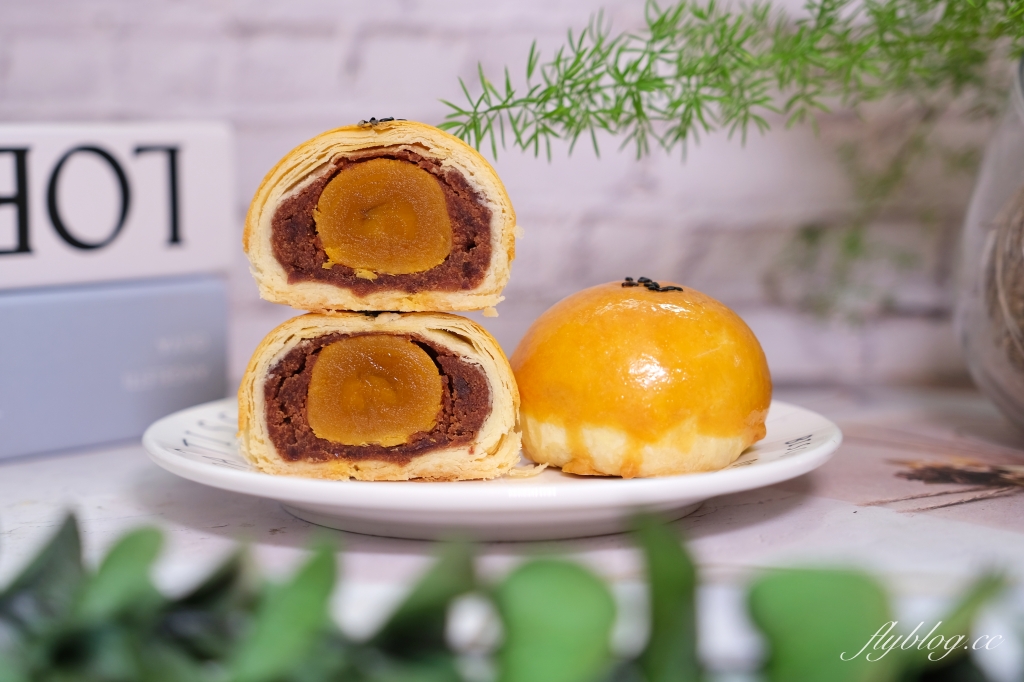 台中北區｜香緹果子咖啡館．中秋限定蛋黃酥禮盒，台中兩大甜點品牌強強聯手 @飛天璇的口袋