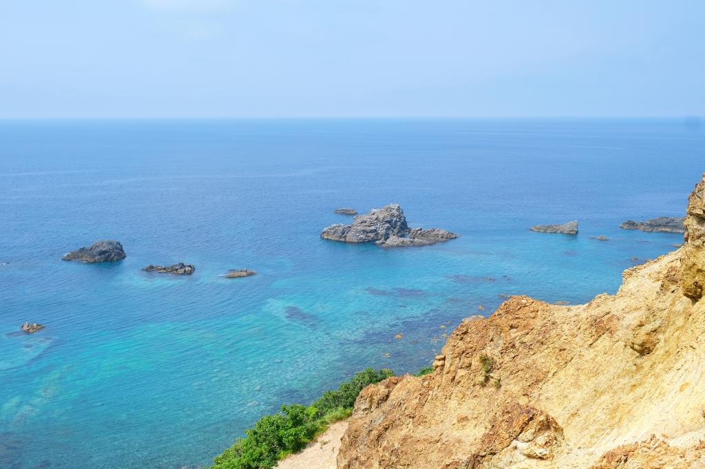日本北海道｜島武意海岸．日本海岸百選，欣賞積丹藍絕景 @飛天璇的口袋