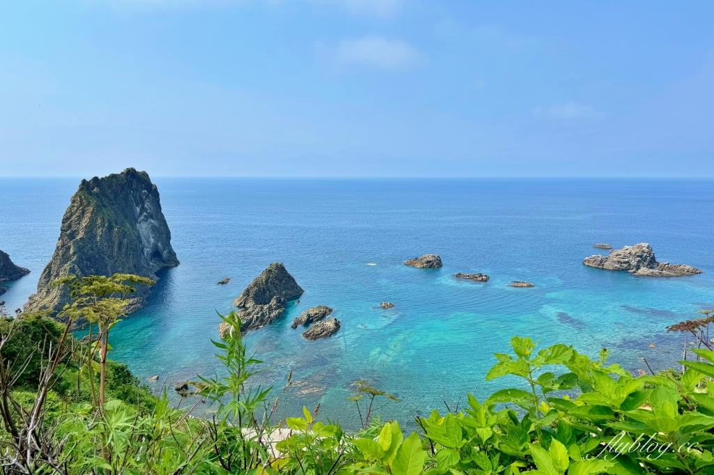 日本北海道｜島武意海岸．日本海岸百選，欣賞積丹藍絕景 @飛天璇的口袋