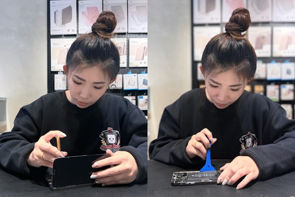 南投草屯iPhone維修推薦：「保衛站」使用原廠零件、iPhone原廠電池更換實測 @飛天璇的口袋