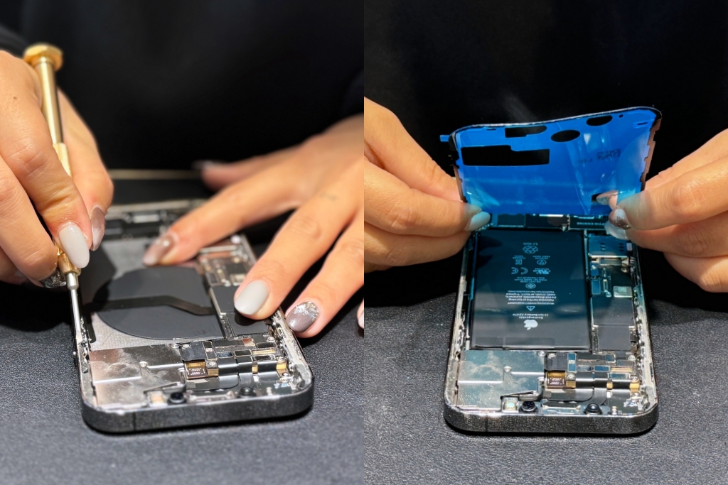 南投草屯iPhone維修推薦：「保衛站」使用原廠零件、iPhone原廠電池更換實測 @飛天璇的口袋