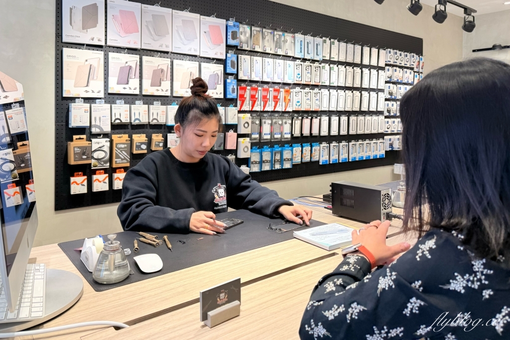 南投草屯iPhone維修推薦：「保衛站」使用原廠零件、iPhone原廠電池更換實測 @飛天璇的口袋