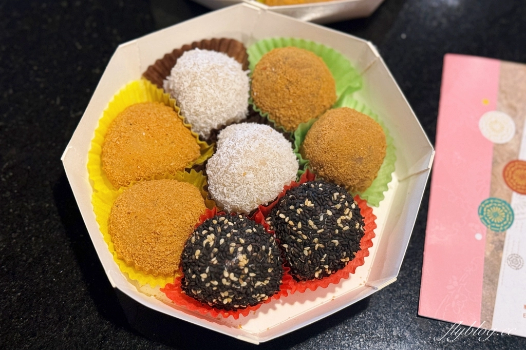 南投草屯｜久味大姐手工麻糬中山店．現點現做不含防腐劑，南投草屯伴手禮推薦 @飛天璇的口袋