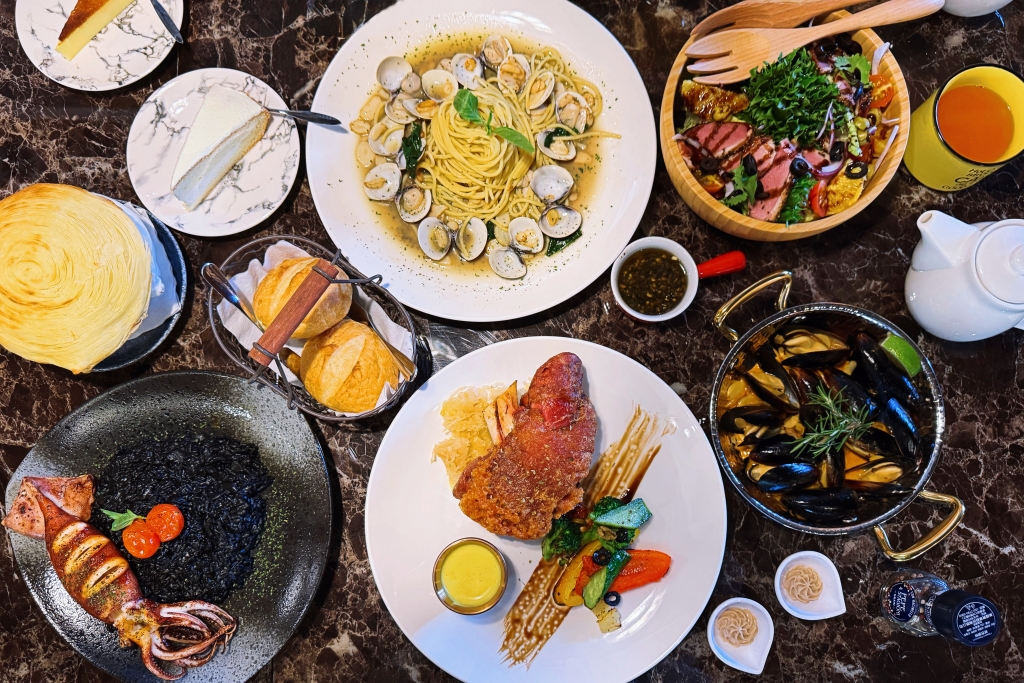 台中北屯｜托斯卡尼尼義大利庭園餐廳．大坑新開幕義式餐廳，橙色歐式城堡建築超吸睛 @飛天璇的口袋