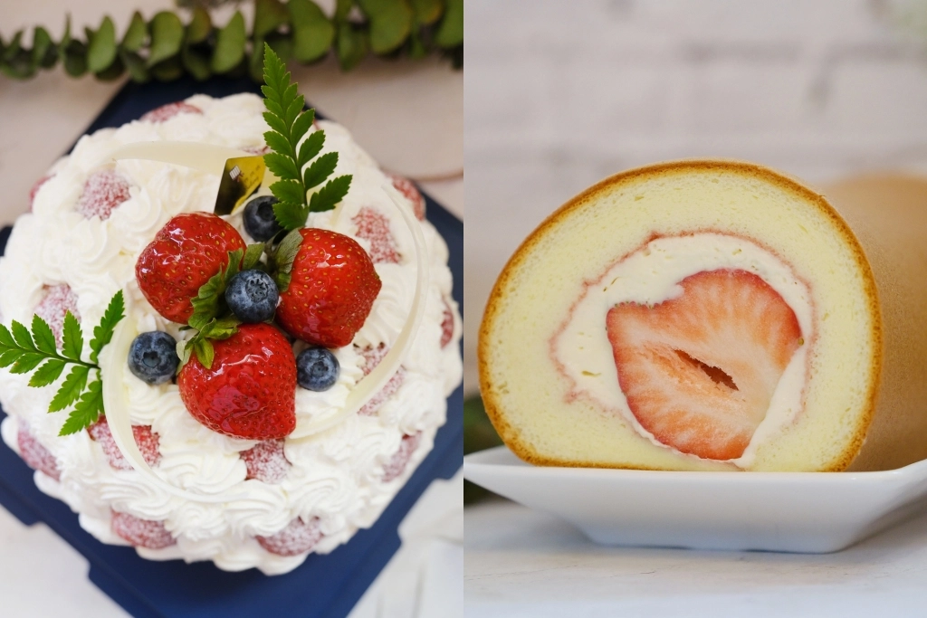 台中北屯｜吉爾斯手作烘焙．療癒的草莓蛋糕、草莓大福、草莓捲，還有期間限定曲奇餅 @飛天璇的口袋