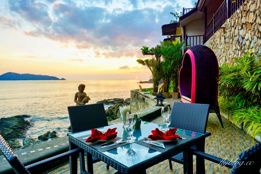 泰國普吉島｜Pan Yaah Seaview Cafe Restaurant & Bar．普吉島十大海景餐廳，坐擁芭東海灘無敵夕陽 @飛天璇的口袋