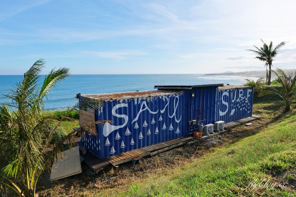 台東東河｜都蘭海角咖啡．眺望180度蔚藍海岸，露天游泳池美拍 @飛天璇的口袋