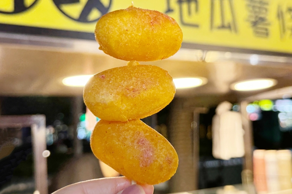 台中北屯｜可以可以地瓜球．台中連鎖地瓜球，外酥內Q又超大顆 @飛天璇的口袋