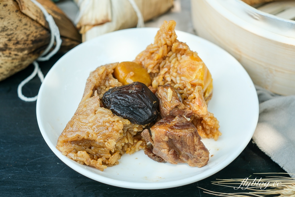 【2025粽子禮盒推薦】鬍鬚張粽子．2017蘋果日報評比前三名，三種口味冷凍宅配到家 @飛天璇的口袋