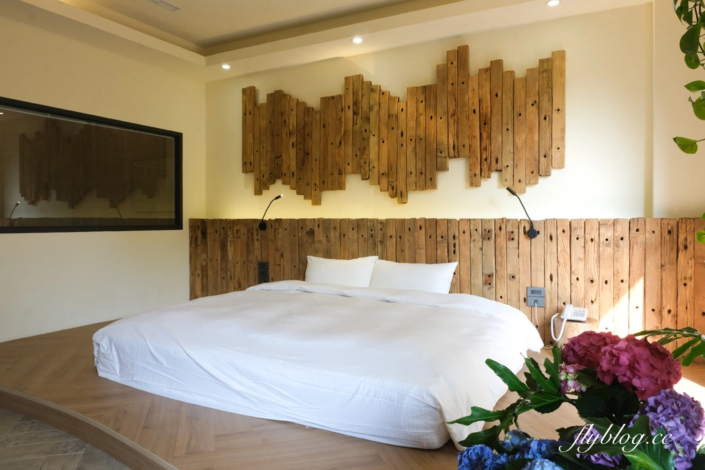 苗栗卓蘭｜花露精油城堡民宿．花露農場住宿區，季節限定繡球花房型 @飛天璇的口袋