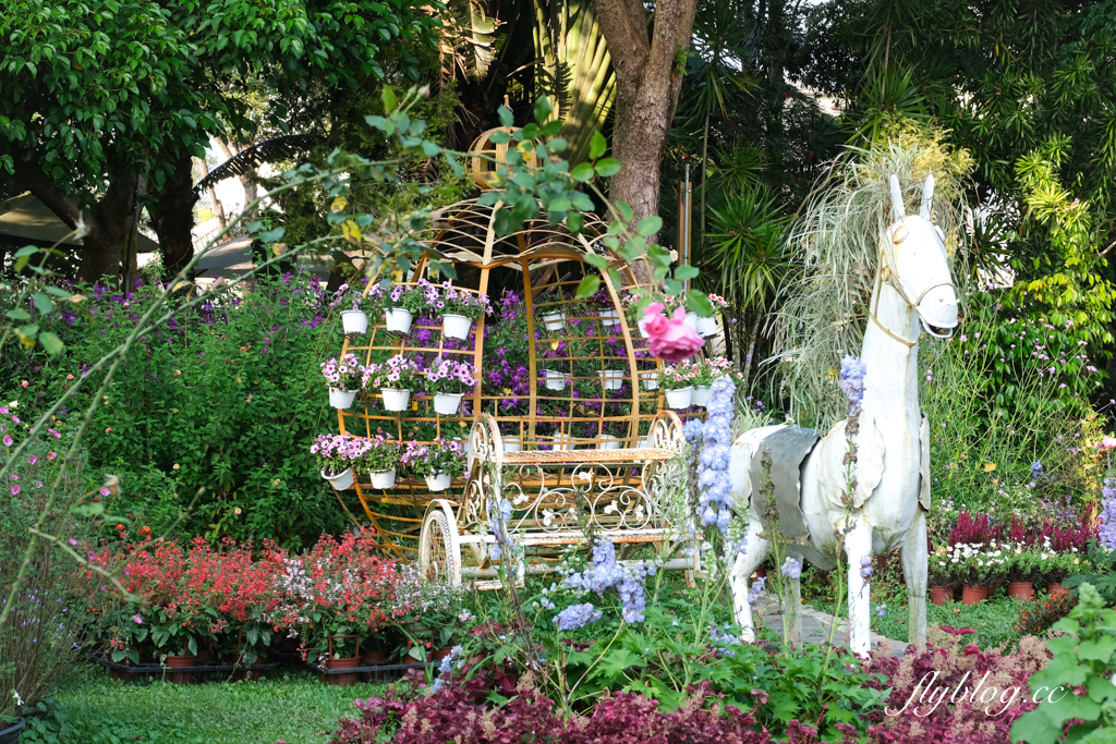 苗栗卓蘭｜花露精油城堡民宿．花露農場住宿區，季節限定繡球花房型 @飛天璇的口袋