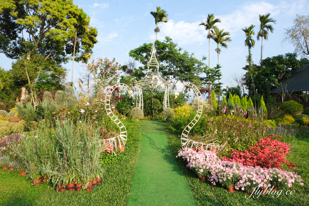 苗栗卓蘭｜花露精油城堡民宿．花露農場住宿區，季節限定繡球花房型 @飛天璇的口袋