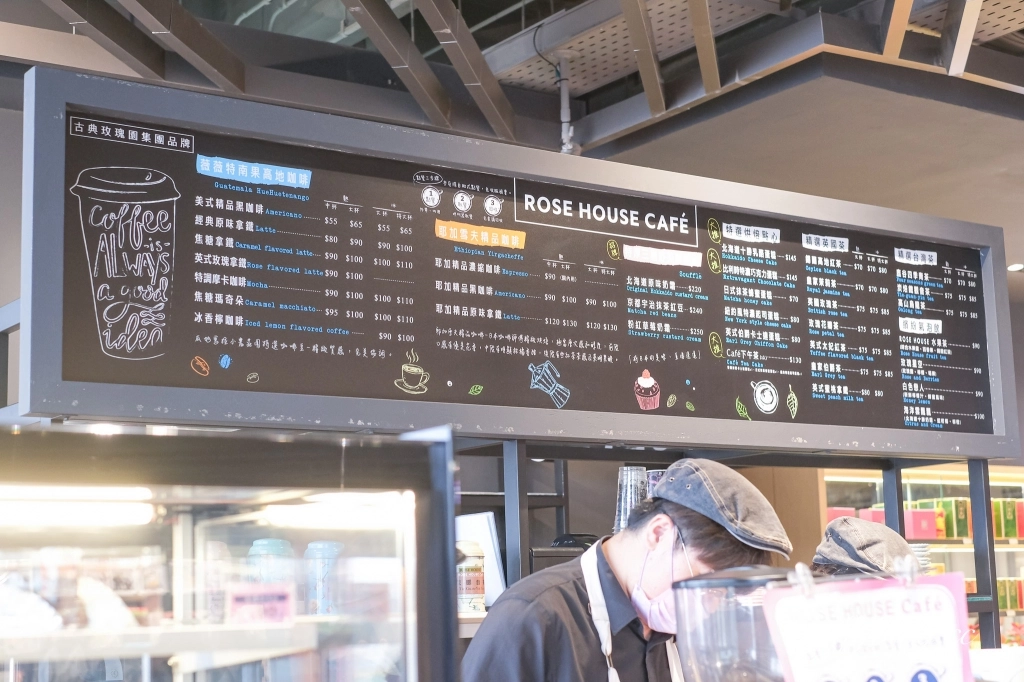 台中梧棲｜Rose House Cafe．古典玫瑰園新品牌，台中三井Outlet甜點下午茶 @飛天璇的口袋