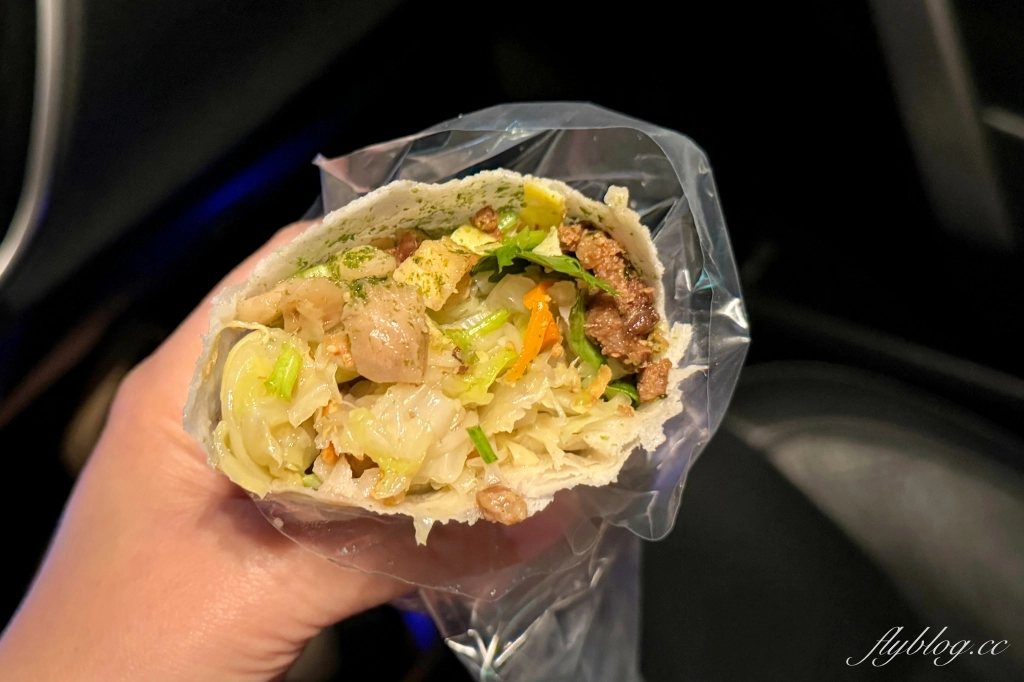 台中北屯｜粘全潤餅．外皮軟Q內餡清爽，台中老字號潤餅即將搬家 @飛天璇的口袋