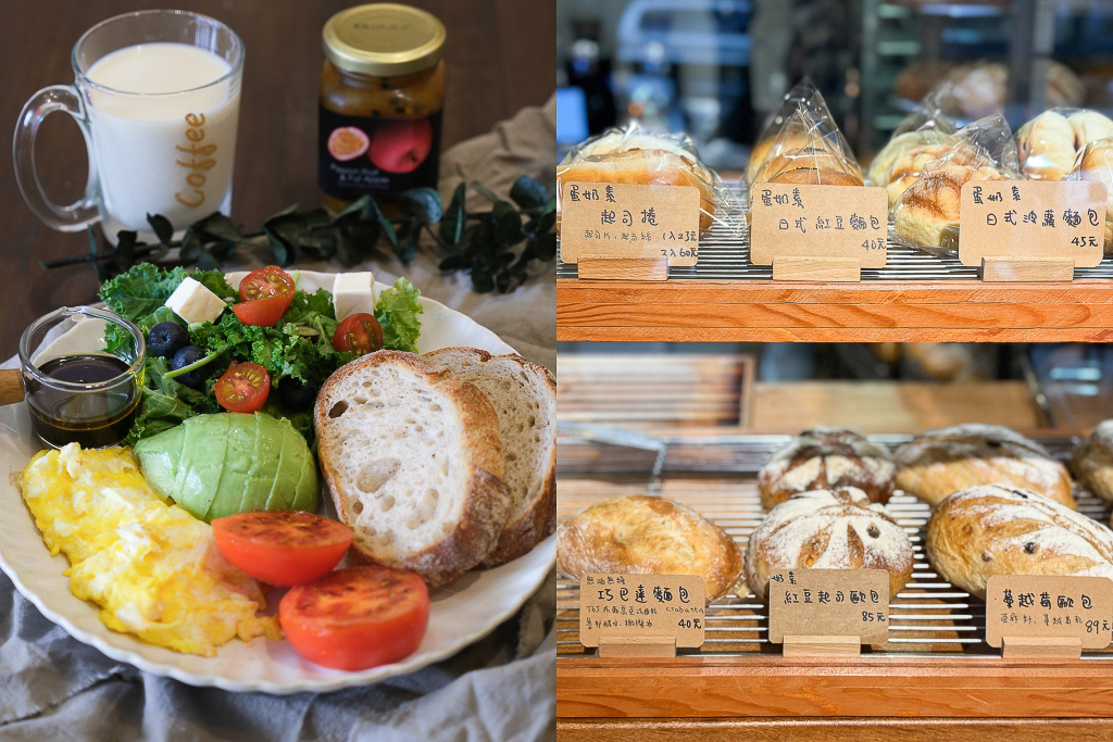 台中南屯｜木可烘焙咖啡 ．提供歐式和日式麵包，魯邦黑麥酸種麵包 @飛天璇的口袋