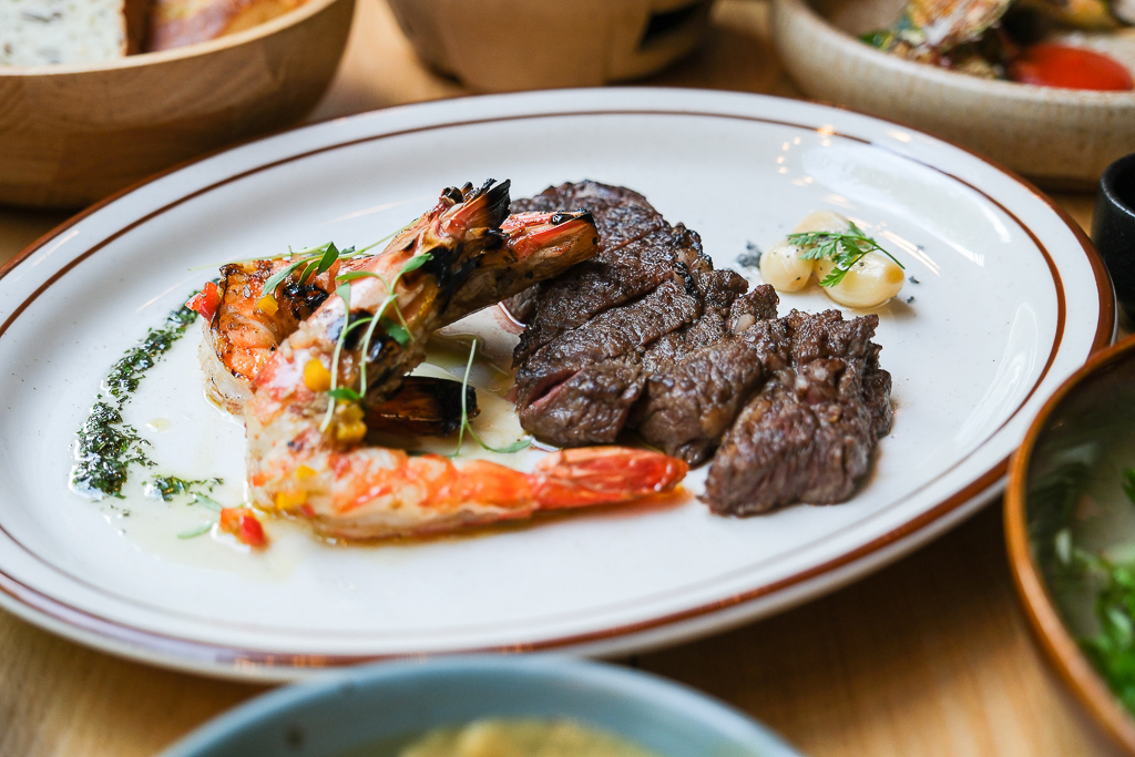 台中西區｜台中直火料理 FORE．龍眼木直火柴燒牛排．台中美術館玻璃屋餐廳 @飛天璇的口袋