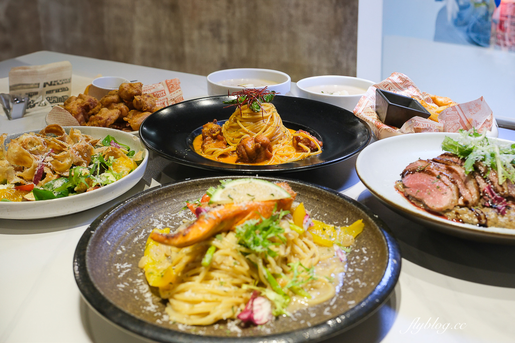 台中西區｜打盹Nap&Knife．廣三SOGO百貨美食餐廳，Google評論4.7顆星台中義大利麵 @飛天璇的口袋