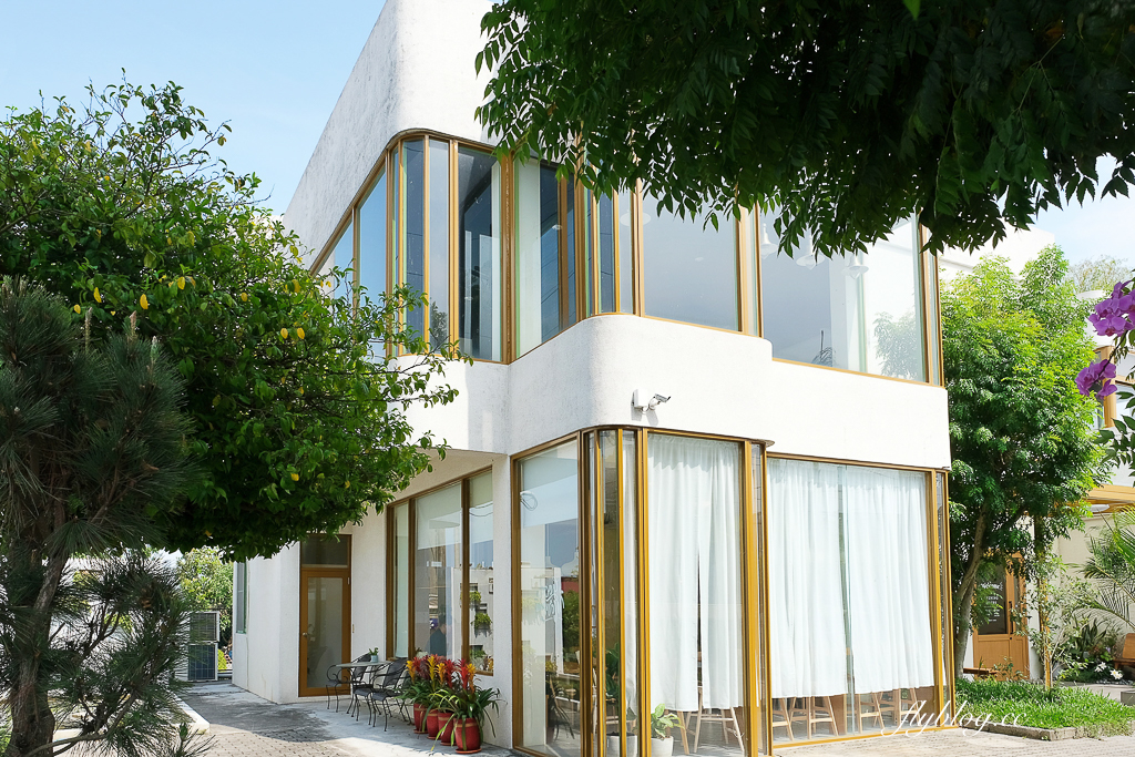 彰化北斗｜晨曦食光．鄉野間獨棟純白建築，北斗文青風質感早午餐 @飛天璇的口袋