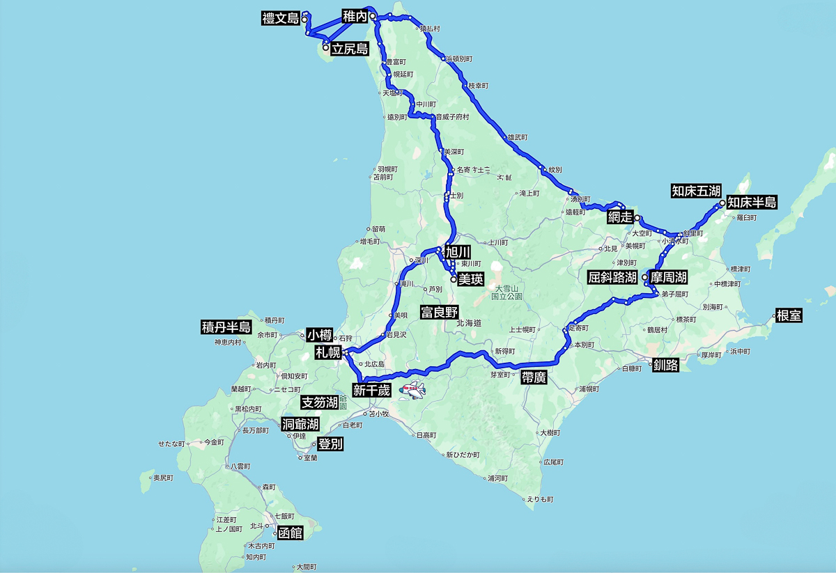 【北海道自由行】5~15天北海道自駕行程，札幌、富良野、稚內、知床五湖完整規劃 @飛天璇的口袋