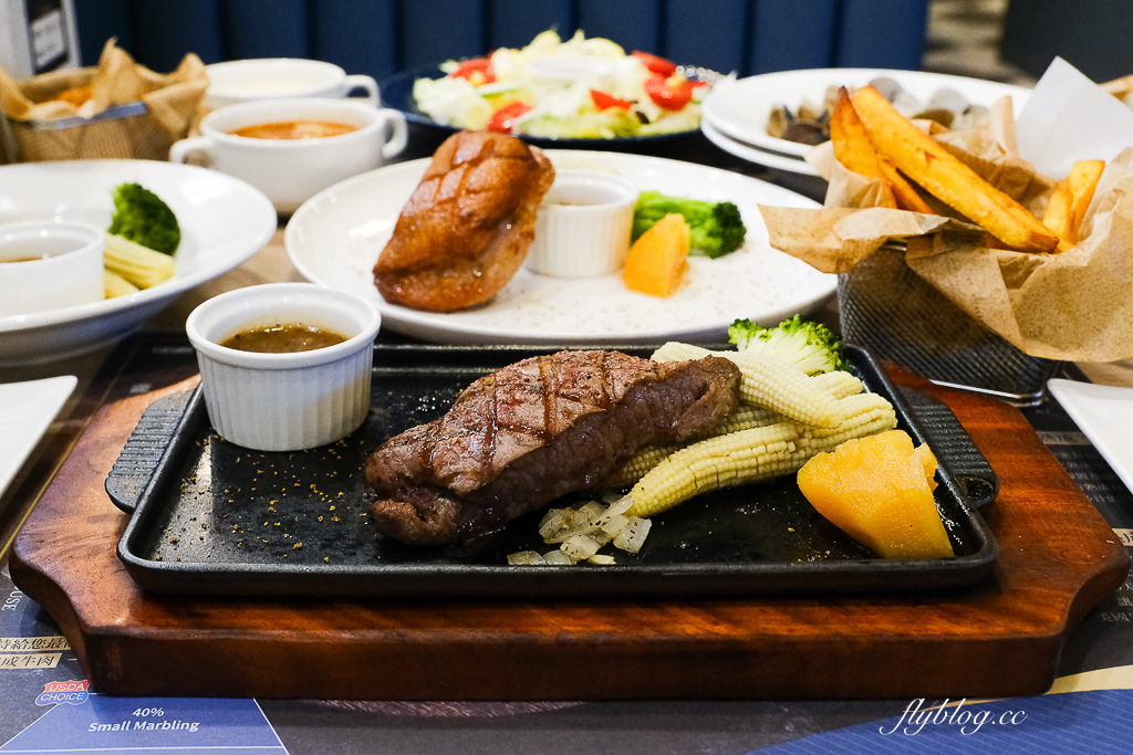 台中東區｜瀧厚炙燒熟成牛排．290元起濕式熟成牛排，湯品飲料無限使用 @飛天璇的口袋