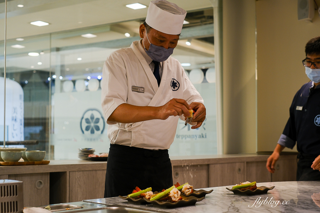 【台中慶生聚餐首選】明水然樂．1600元起台中日式無菜單鐵板燒，慶生約會餐廳推薦 @飛天璇的口袋