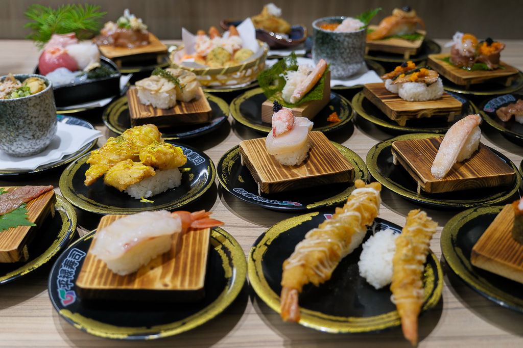 台中南屯｜平祿壽司台中永順店．連鎖迴轉壽司南屯三店，必吃餐點一次整理 @飛天璇的口袋