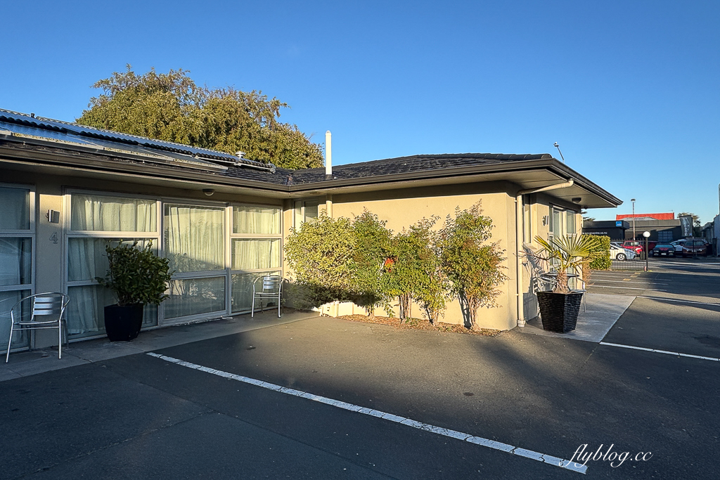 紐西蘭基督城｜Arthur’s Court Motor Lodge．機場開車15分鐘，旅館附有洗衣室 @飛天璇的口袋