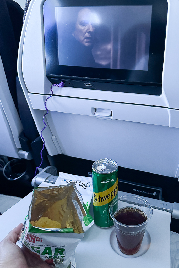 【紐西蘭航空】台北唯一直飛奧克蘭，經濟艙也能180度躺平睡到目的地，首創空中沙發 Skycouch @飛天璇的口袋