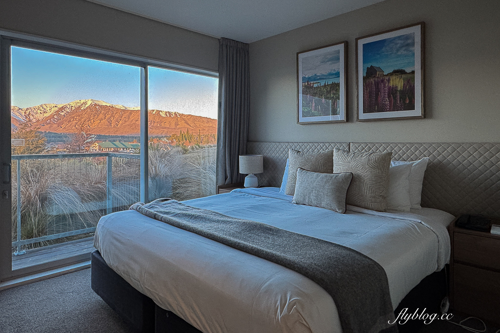 紐西蘭蒂卡波湖｜Peppers Bluewater Resort Lake Tekapo 藍水渡假村．坐擁180蒂卡波湖美景，距離牧羊人教堂5分鐘車程 @飛天璇的口袋